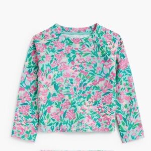 New CREWCUTS Toddler Girls' Rash Guard Swim top 18 - 24 Months